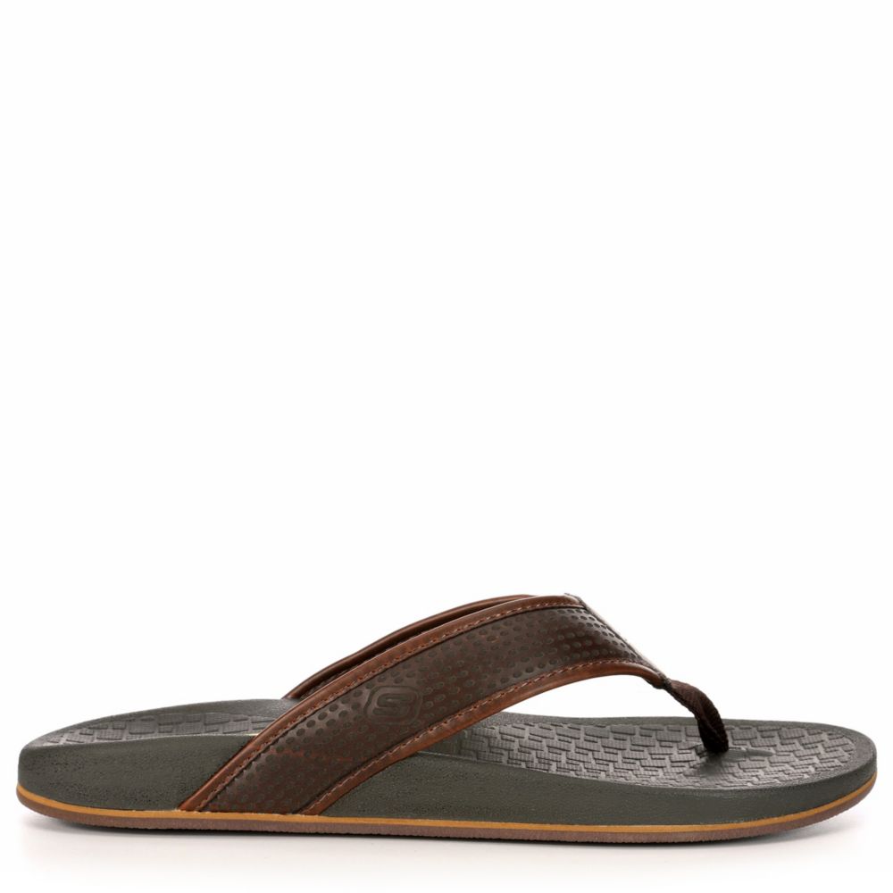 skechers flip flops mens memory foam