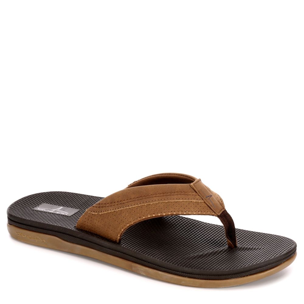 bluefin mens flip flops