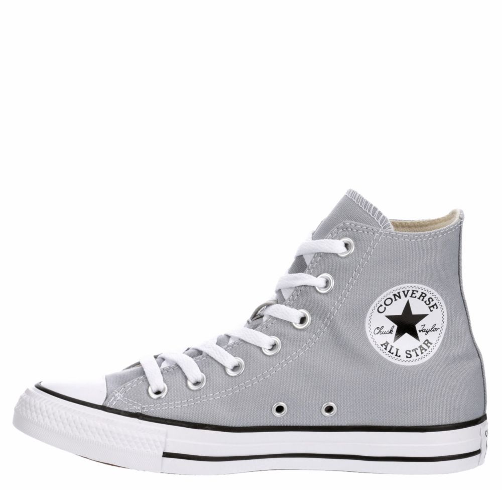 grey converse black laces