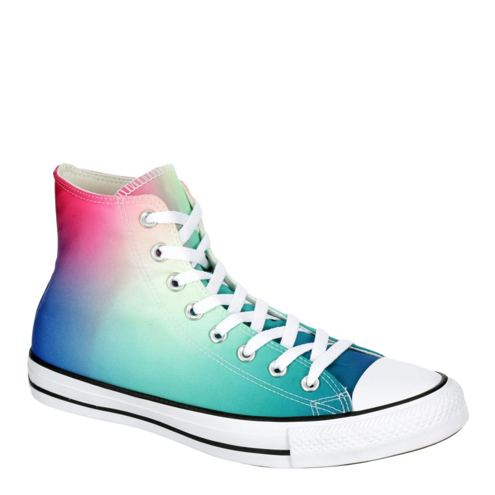 high top teal converse