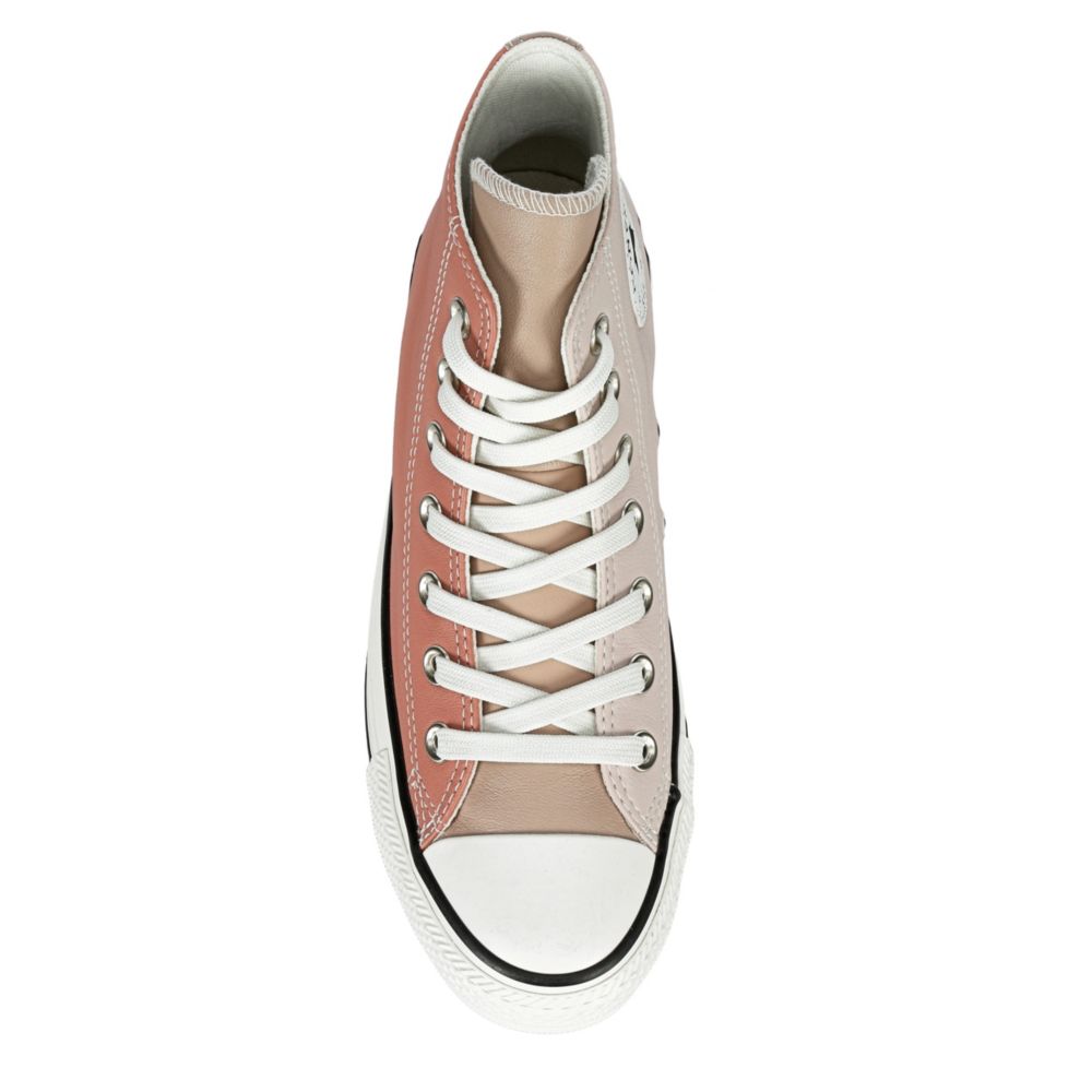 pink high top converse womens
