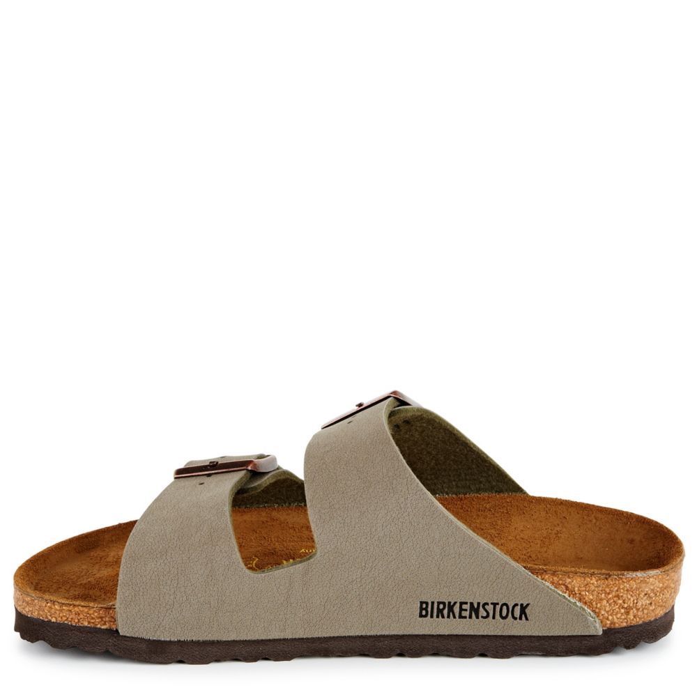 BIRKENSTOCK Mens Arizona 2 Strap Slide Sandal - STONE