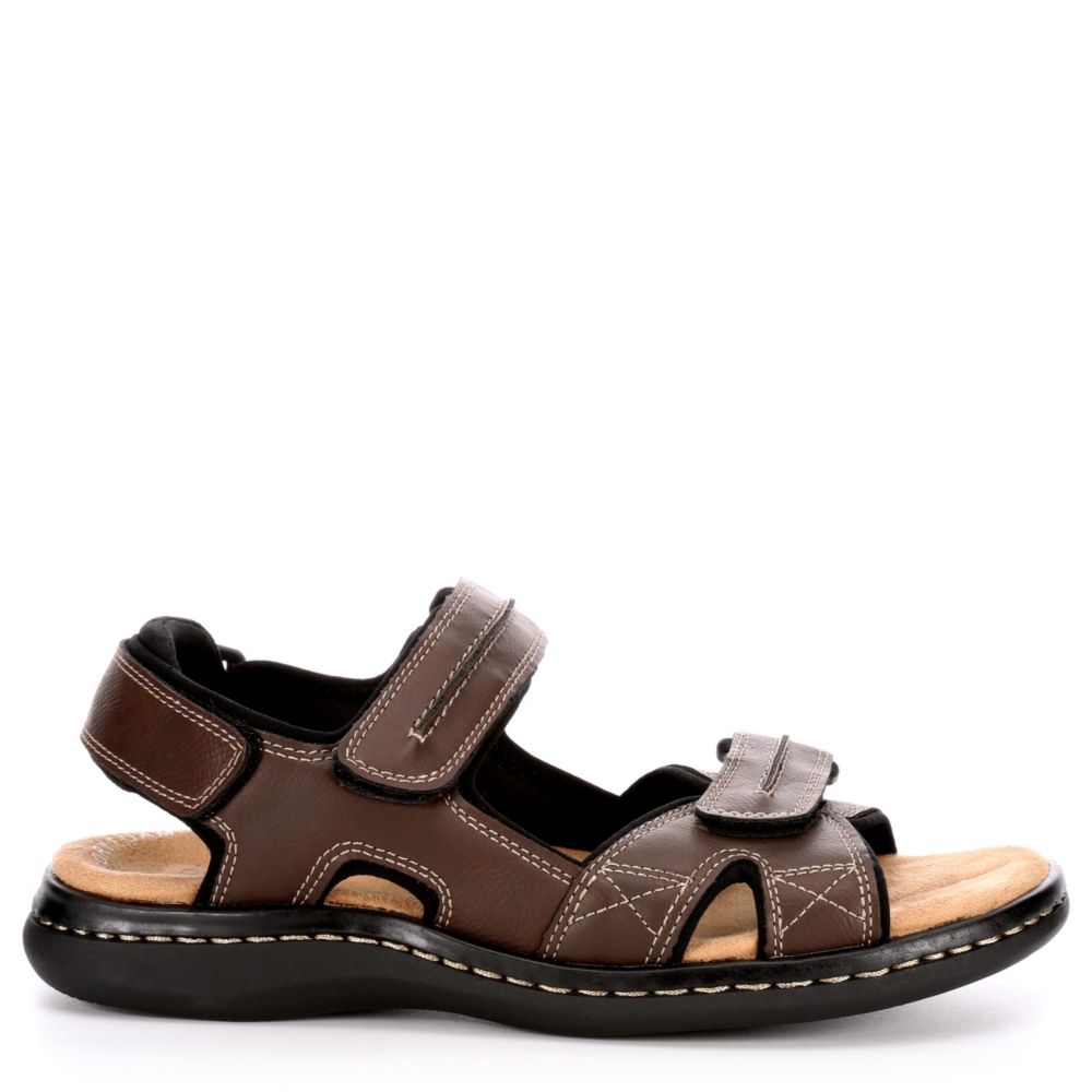 DOCKERS Mens Newpage Sport Sandal - BROWN