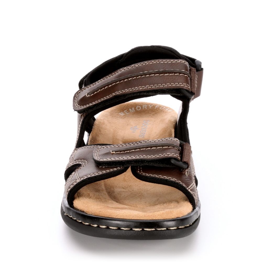 DOCKERS Mens Newpage Sport Sandal - BROWN