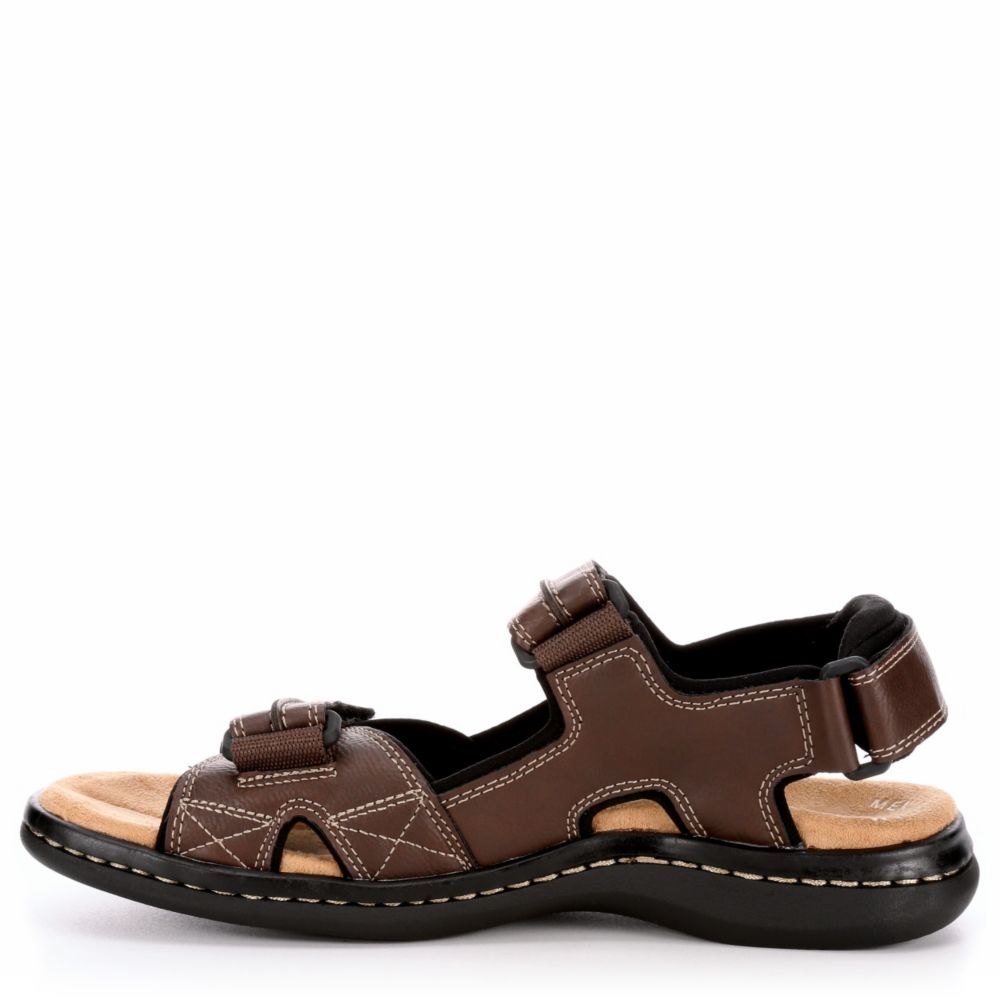 DOCKERS Mens Newpage Sport Sandal - BROWN