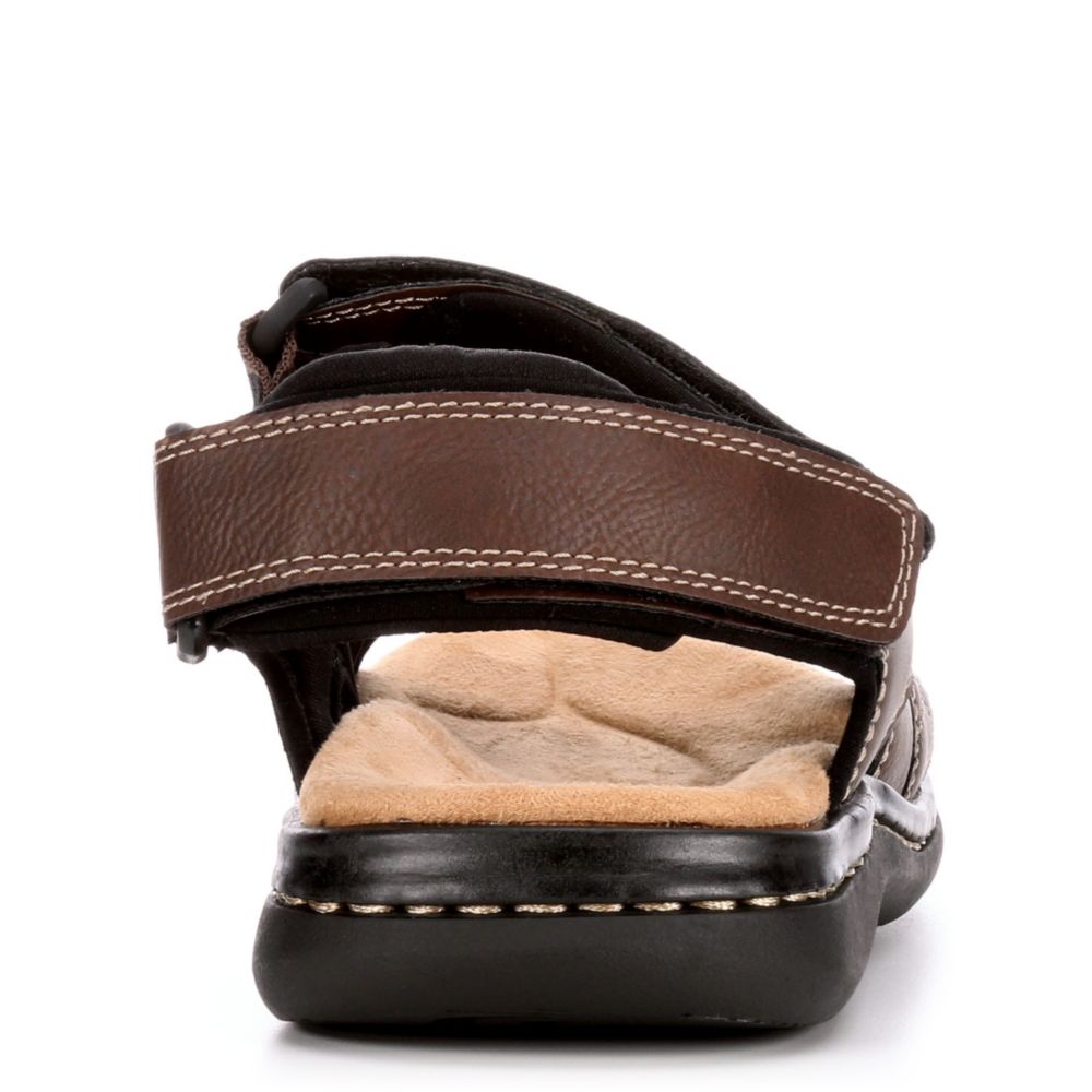 DOCKERS Mens Newpage Sport Sandal - BROWN