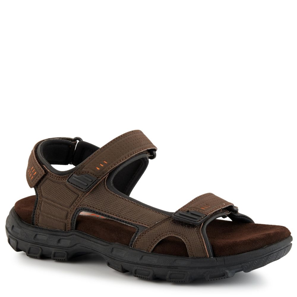 SKECHERS Mens Connor-louden Sport Sandal - BROWN