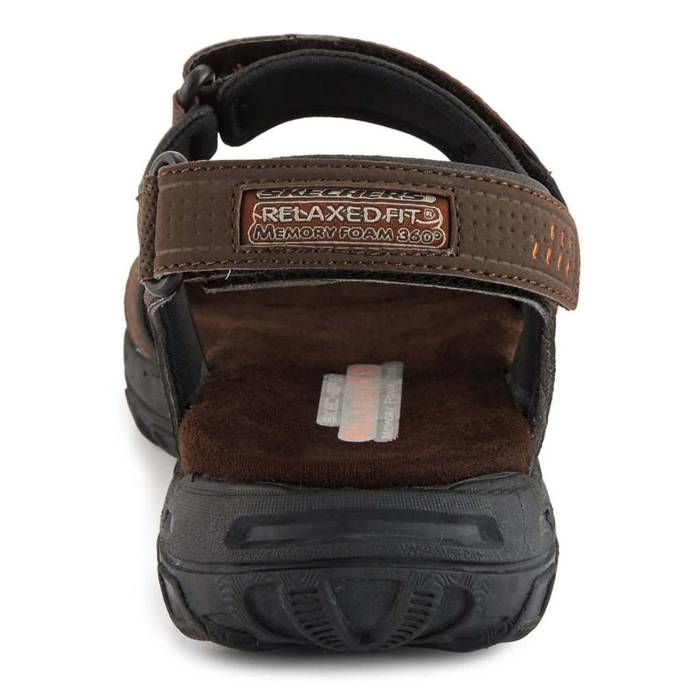 SKECHERS Mens Connor-louden Sport Sandal - BROWN