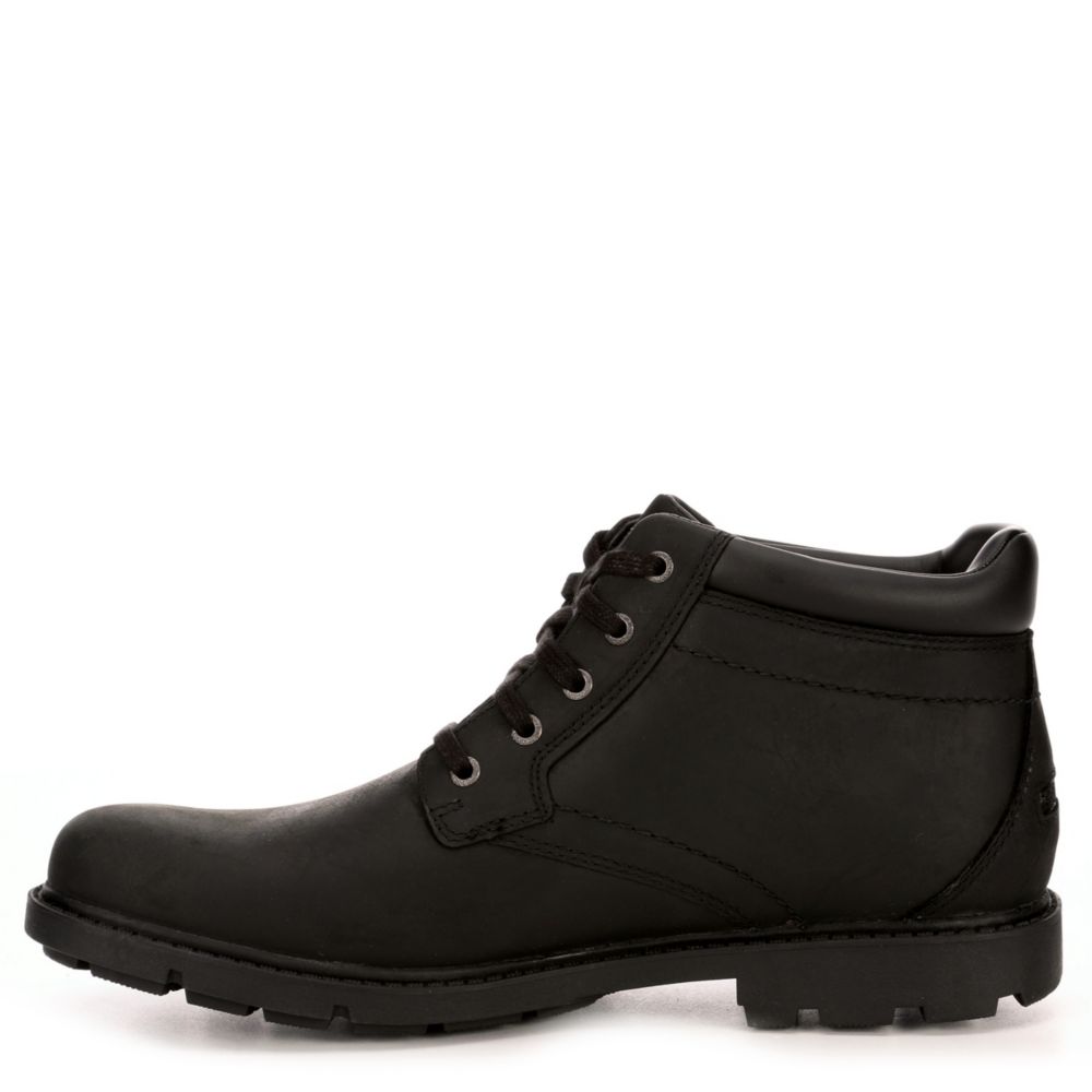 rockport boots black