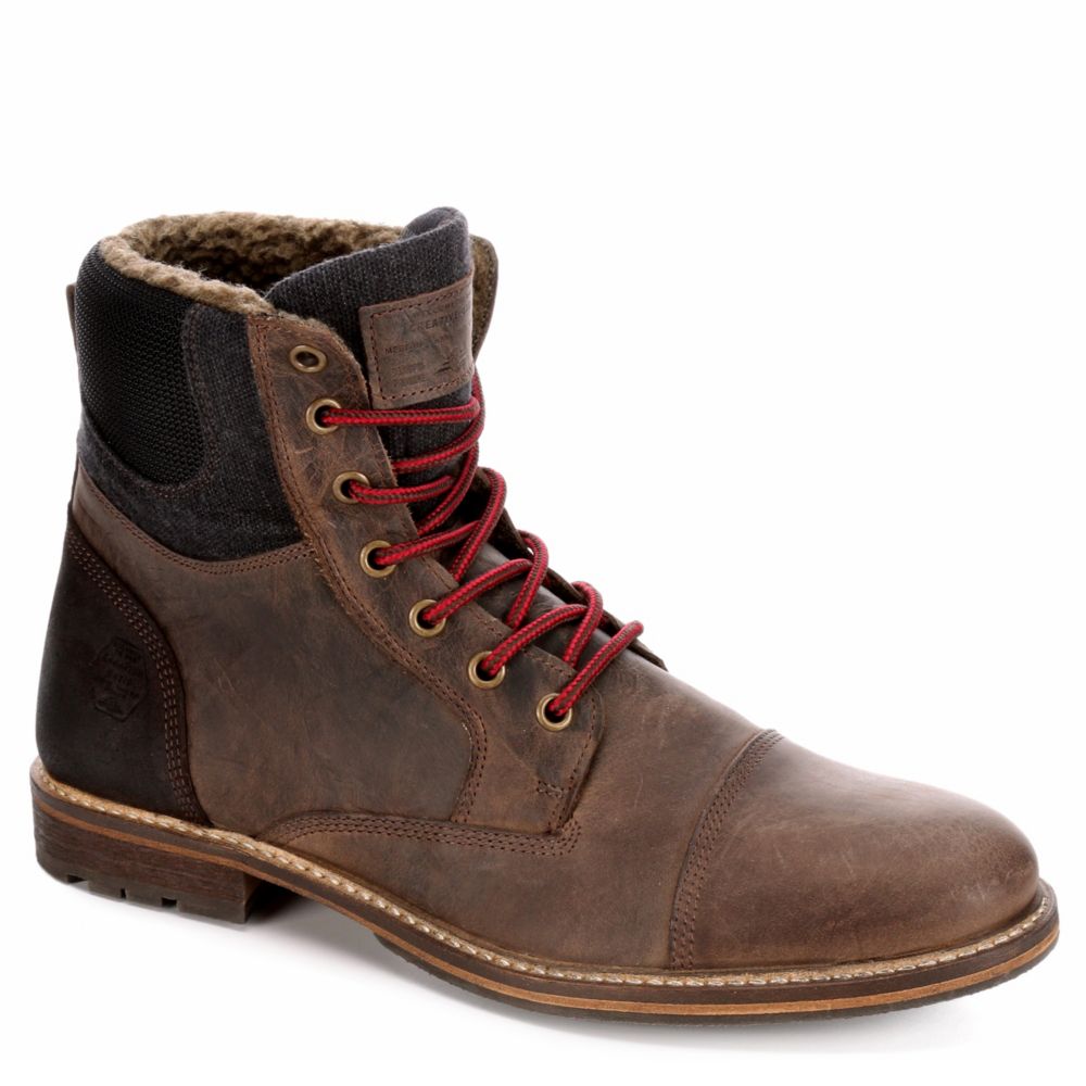 mens shearling boots