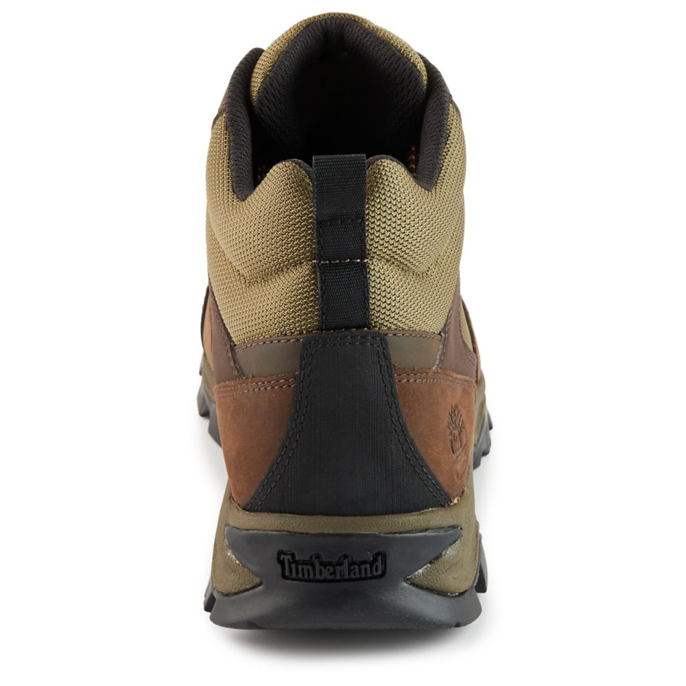 TIMBERLAND Mens Keele Ridge Waterproof Hiking Boot - BROWN