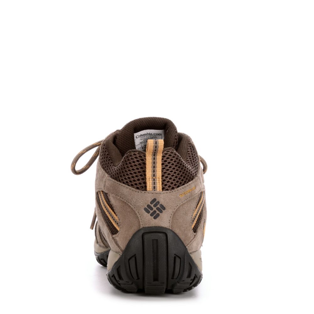 COLUMBIA Mens Redmond Mid Waterproof Hiking Boot - BROWN