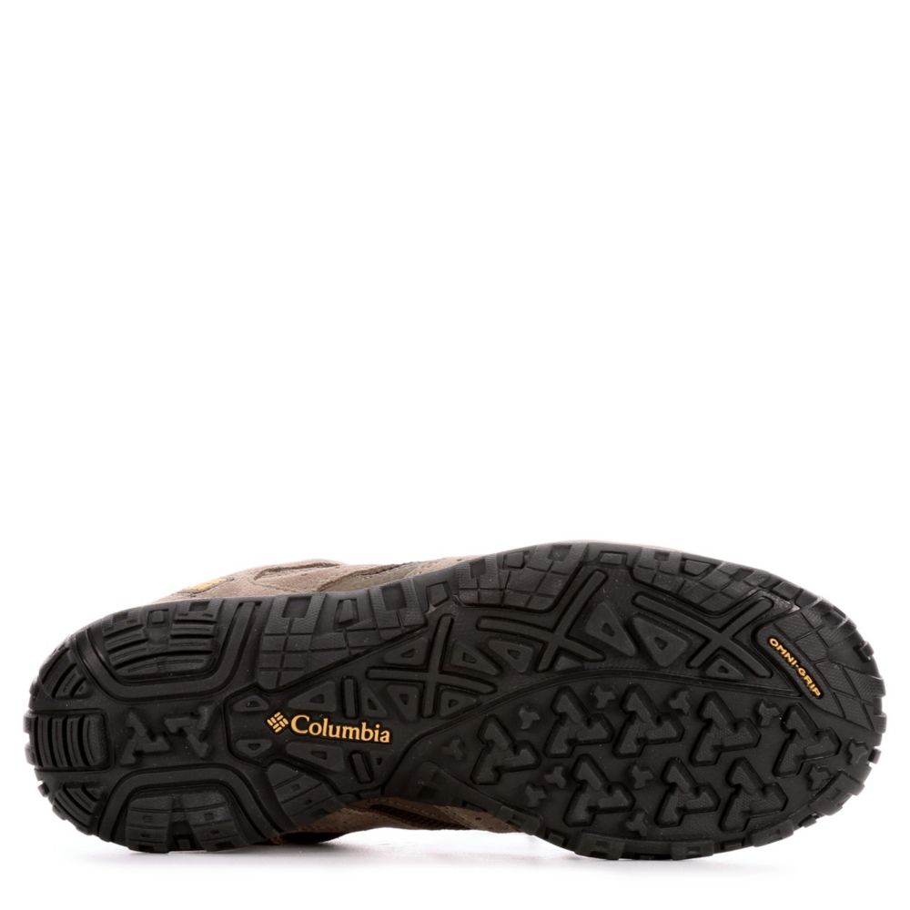 COLUMBIA Mens Redmond Mid Waterproof Hiking Boot - BROWN