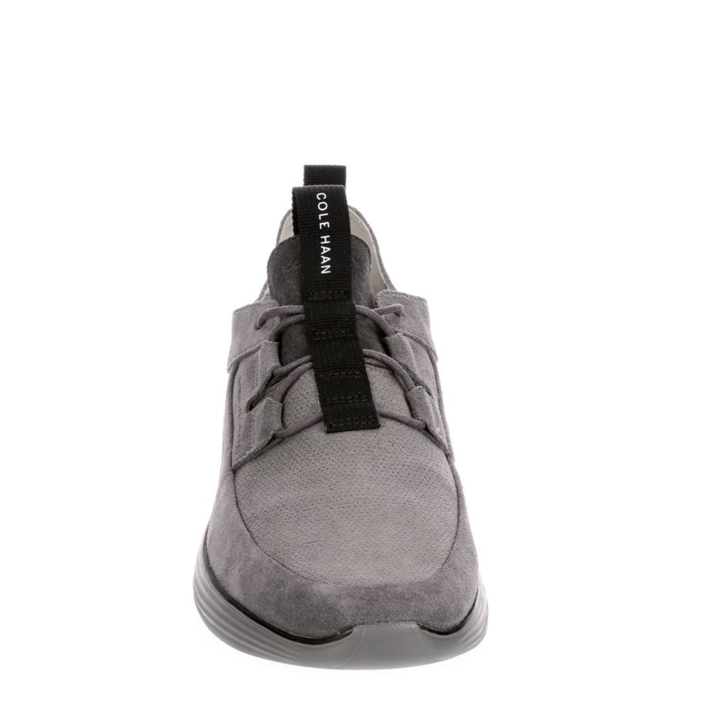 COLE HAAN Mens Grandsport Apron Sneaker - GREY