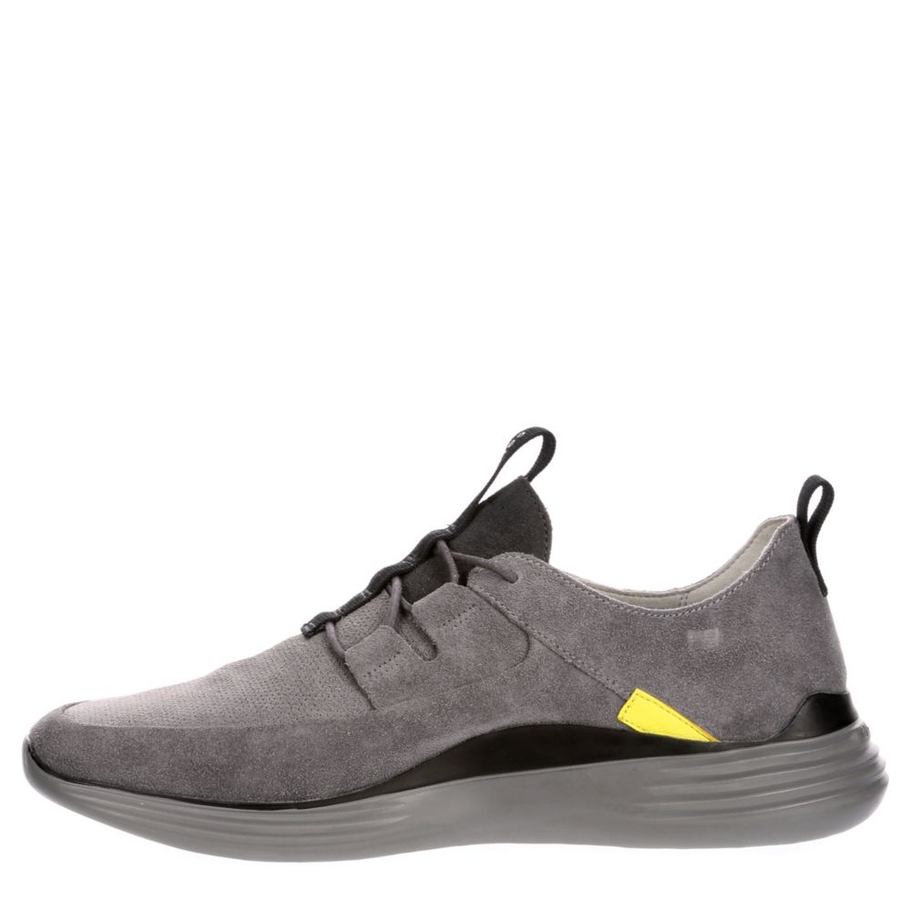COLE HAAN Mens Grandsport Apron Sneaker - GREY
