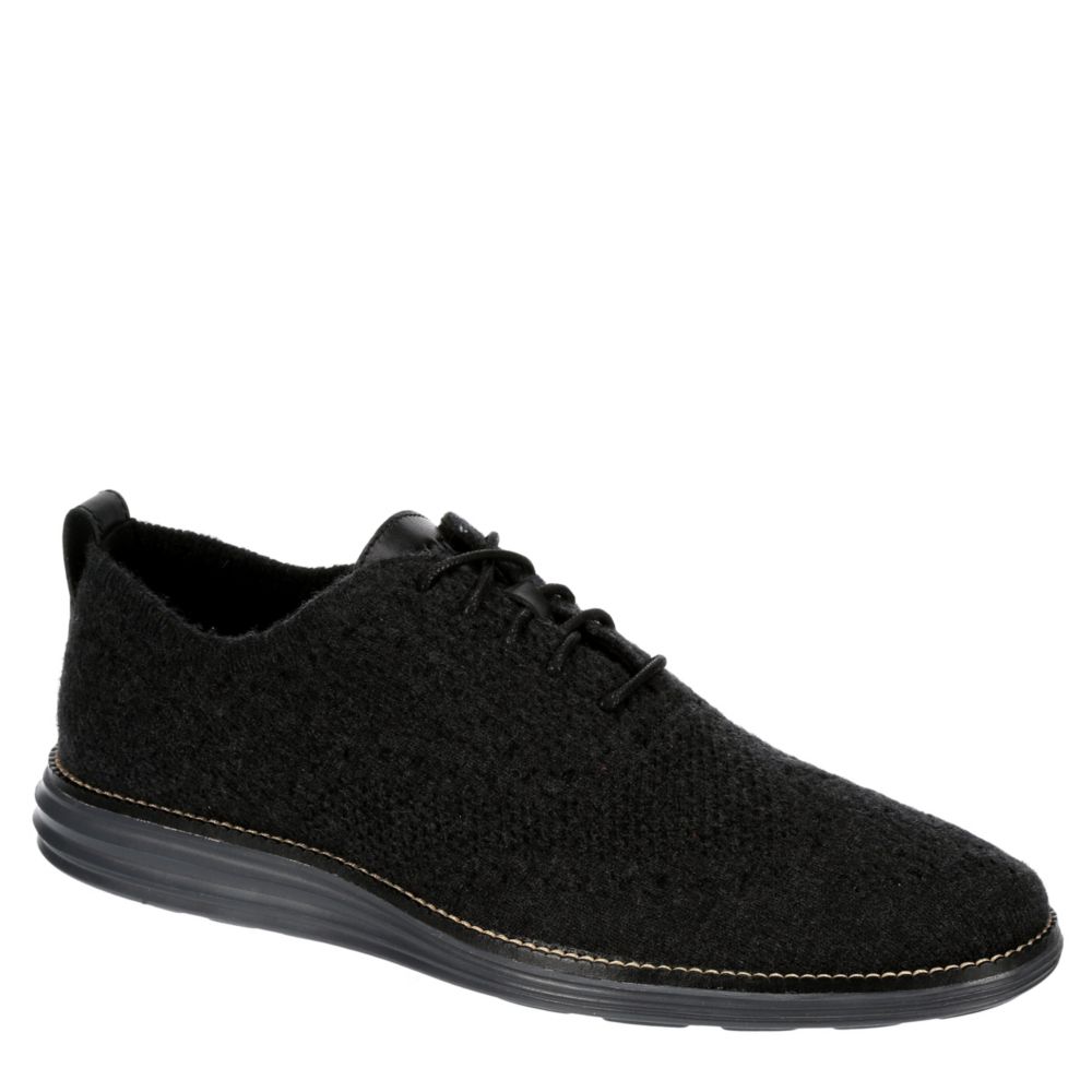 COLE HAAN Mens Original Grand Wingtip Oxford - BLACK