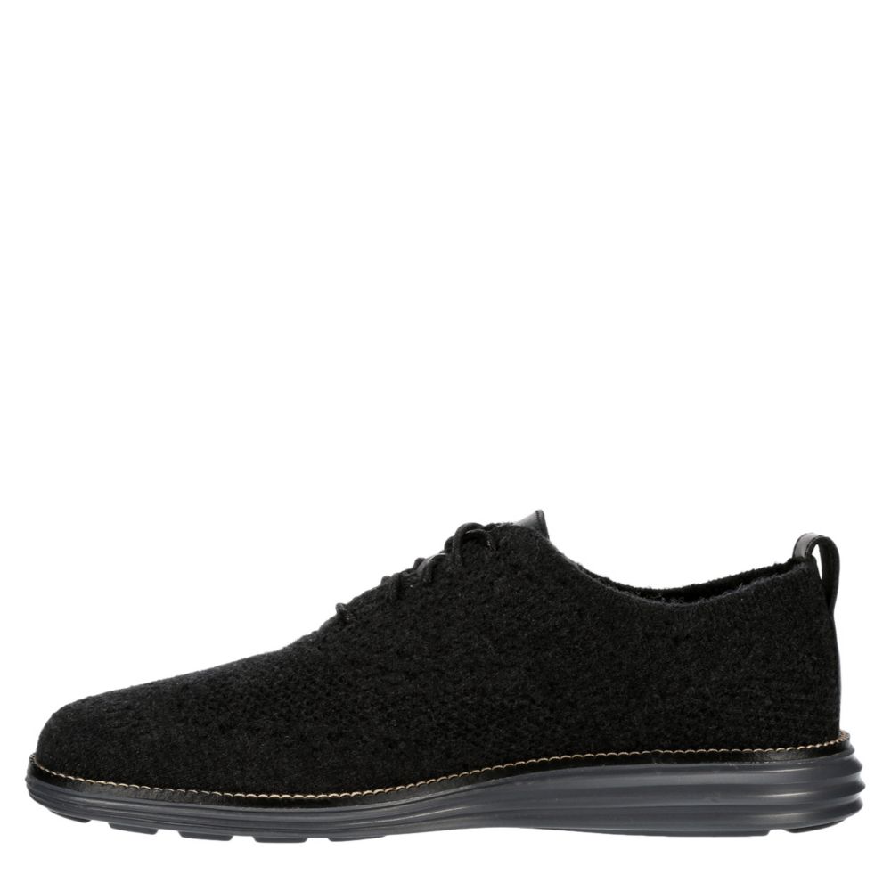 COLE HAAN Mens Original Grand Wingtip Oxford - BLACK