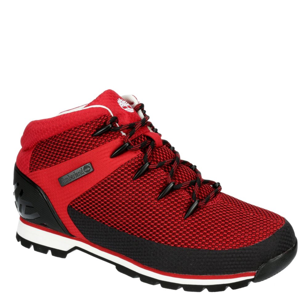 red timberland boots mens