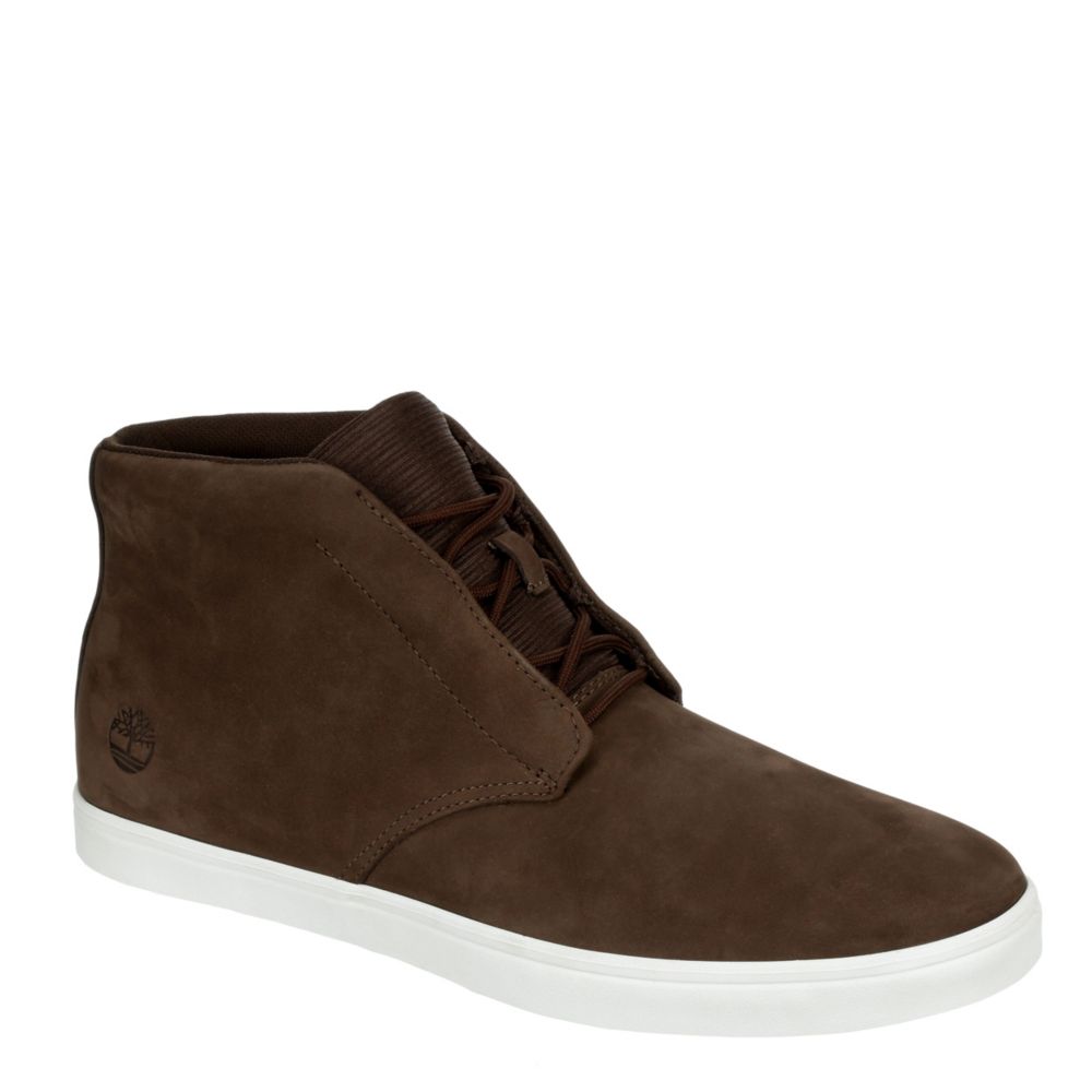 timberland chukka dark brown