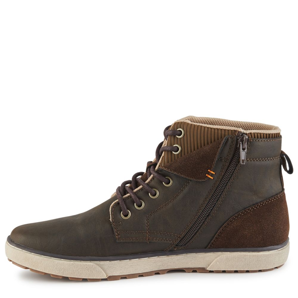 DAY FIVE Mens Viper Sneaker - DARK BROWN