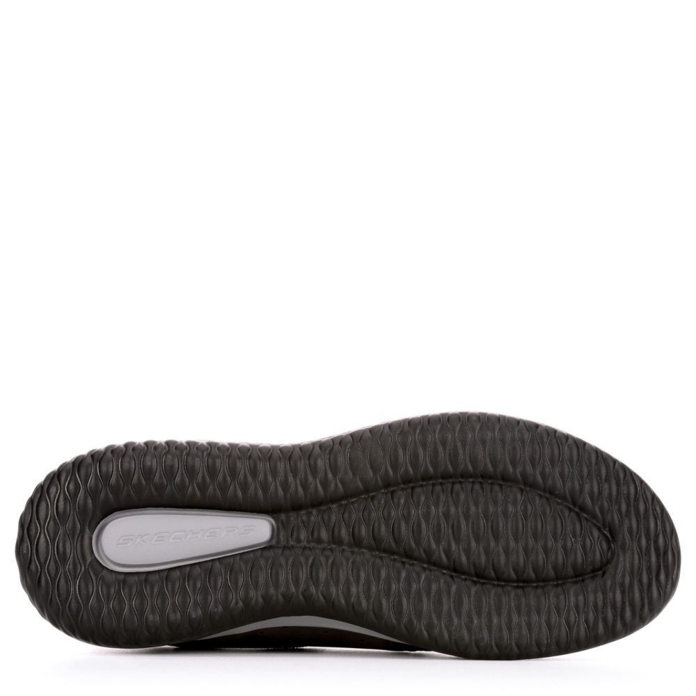 Skechers Mens Delson Camden Air Cooled Memory Foam Sneaker Black
