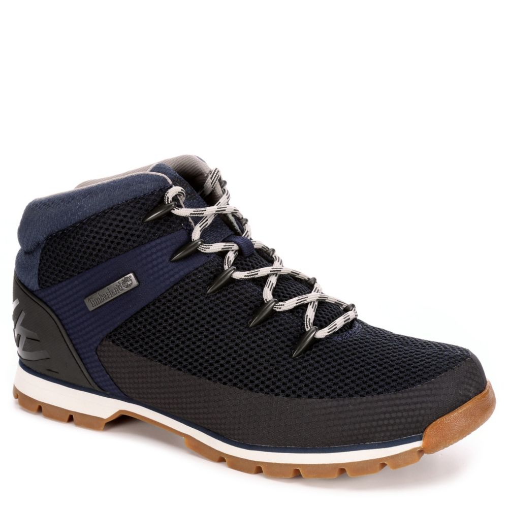 timberland navy boots mens