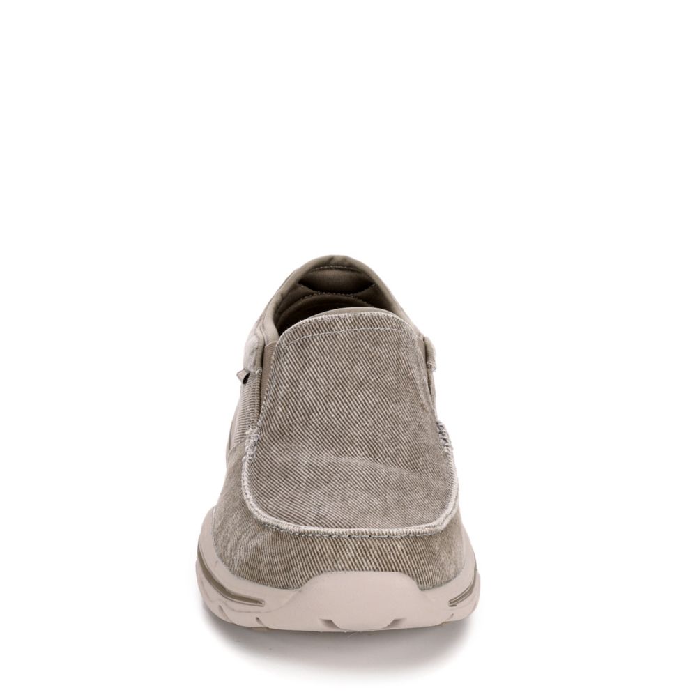 SKECHERS Mens Creston-moseco Canvas Shoe - TAUPE