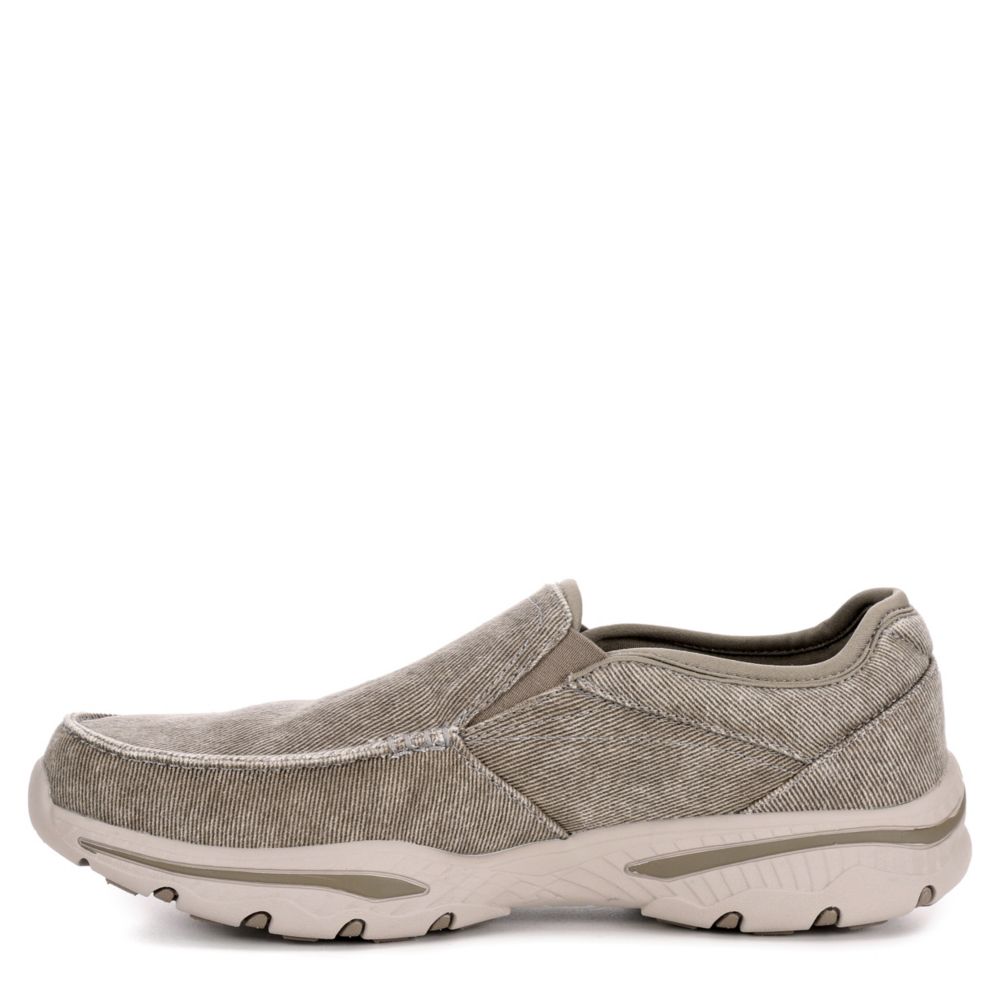 SKECHERS Mens Creston-moseco Canvas Shoe - TAUPE