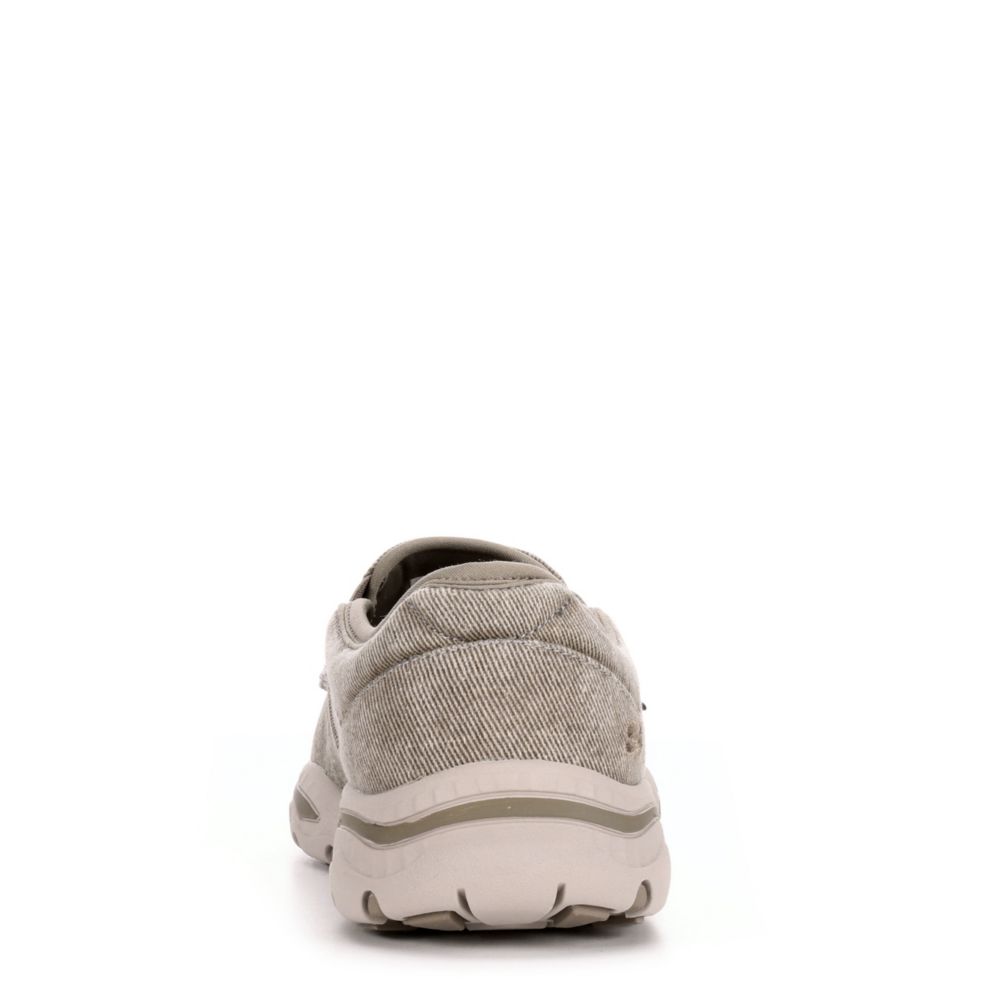 SKECHERS Mens Creston-moseco Canvas Shoe - TAUPE