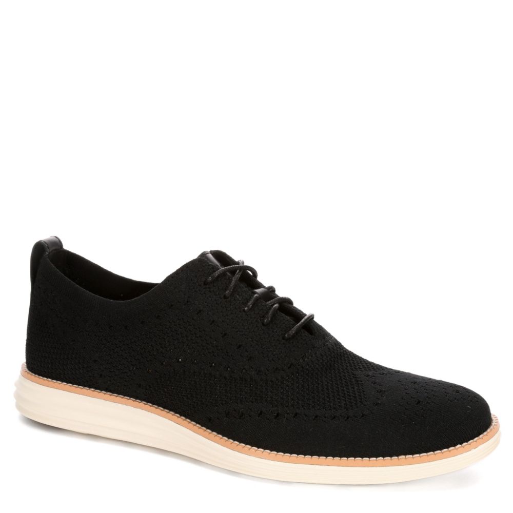 cole haan wingtip oxford black