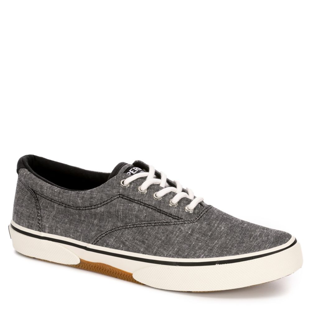 black sperry shoes mens