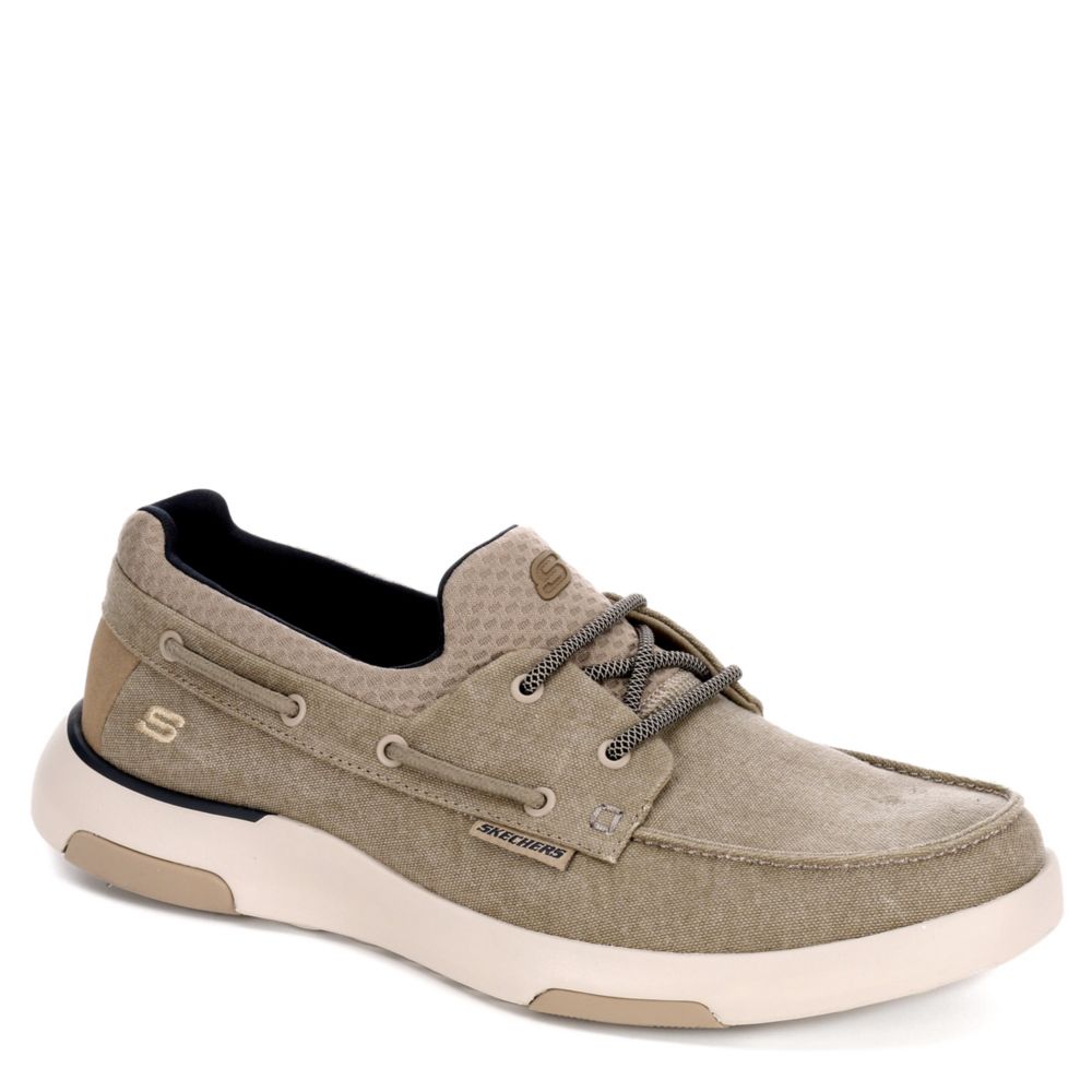 SKECHERS STREET MENS Mens Bellinger-garmo Canvas Shoe - TAUPE