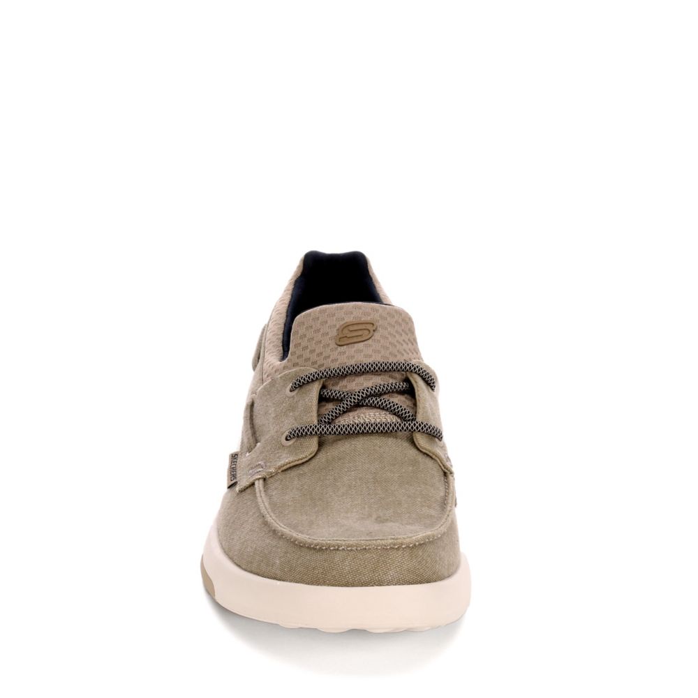 SKECHERS STREET MENS Mens Bellinger-garmo Canvas Shoe - TAUPE