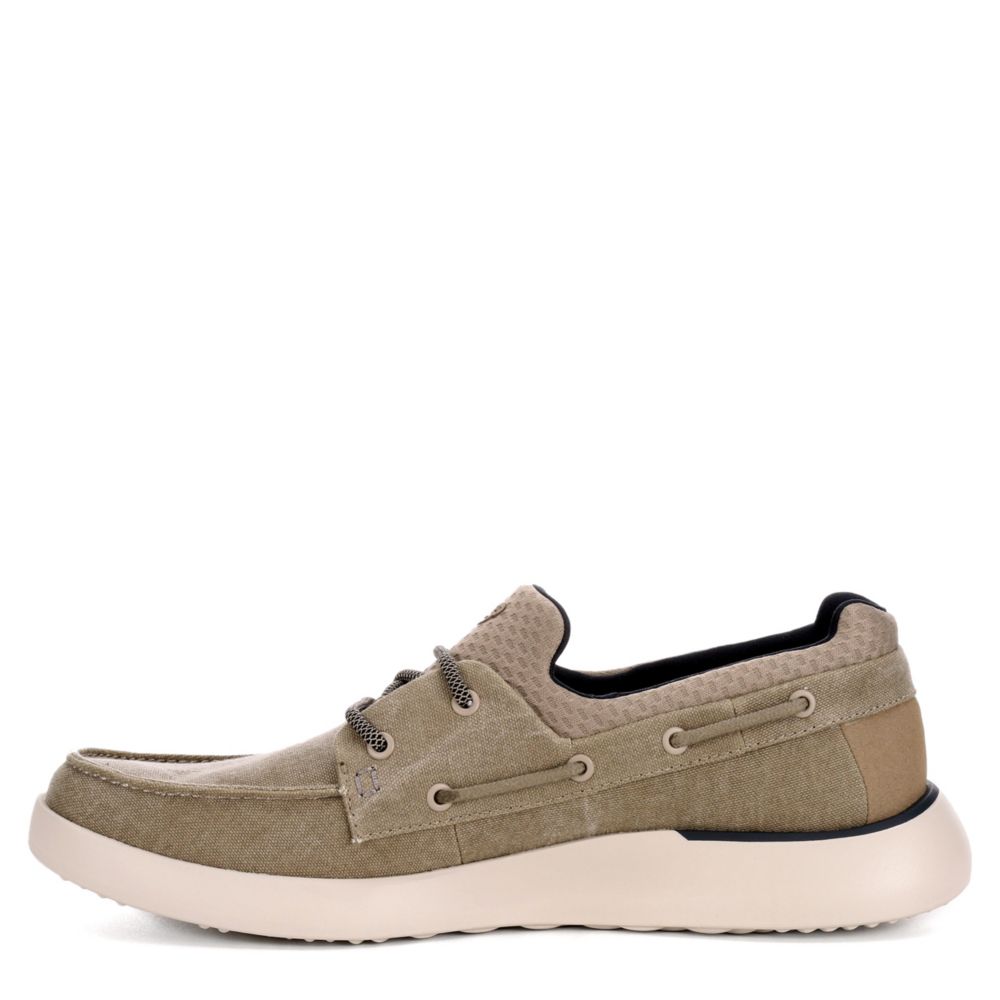 SKECHERS STREET MENS Mens Bellinger-garmo Canvas Shoe - TAUPE