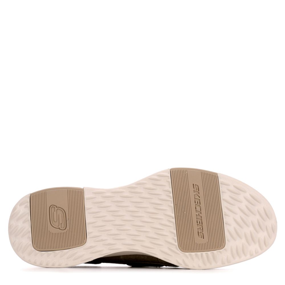 SKECHERS STREET MENS Mens Bellinger-garmo Canvas Shoe - TAUPE