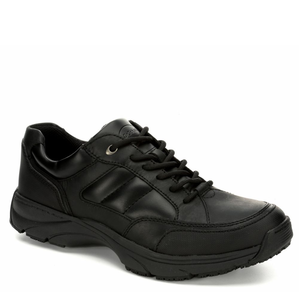 black casual work shoes