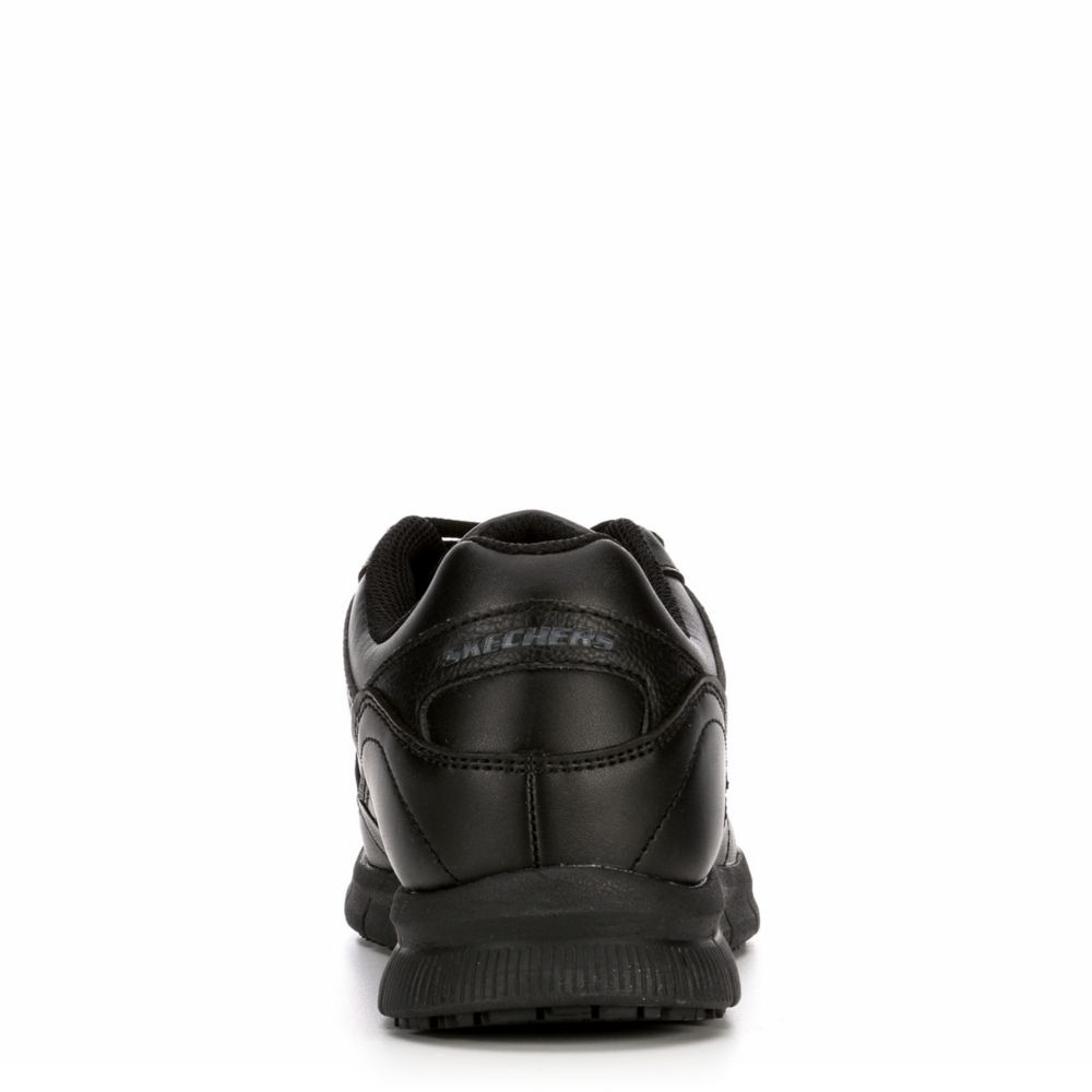 SKECHERS Womens Nampa-wyola Work Shoe - BLACK