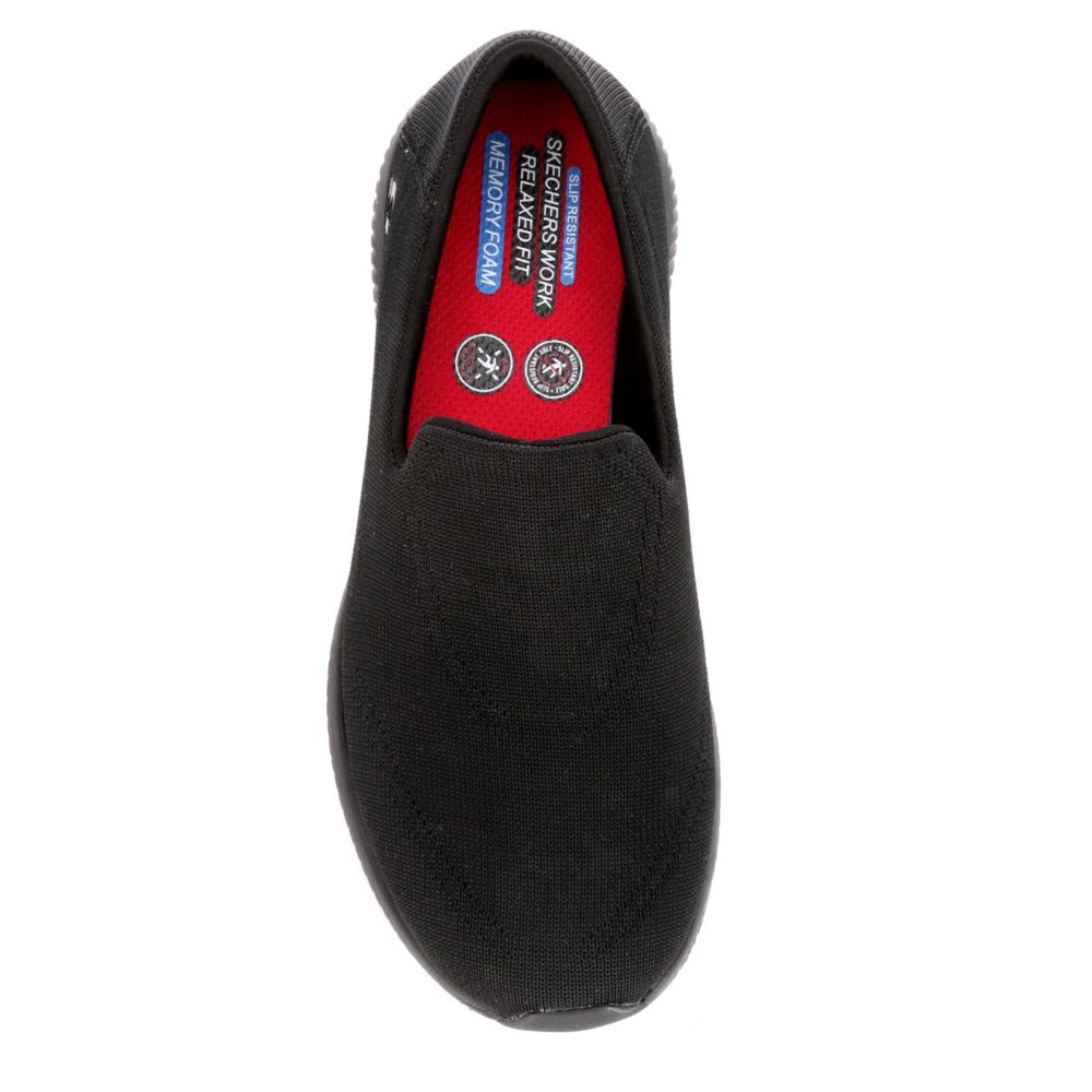 black memory foam shoes ladies