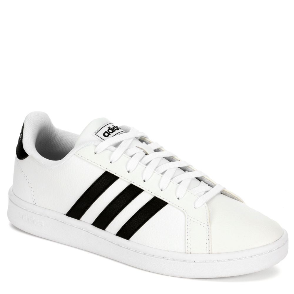 adidas white leather sneakers womens