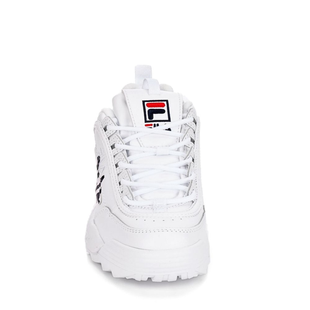 FILA Womens Disruptor Ii Premium Sneaker - WHITE
