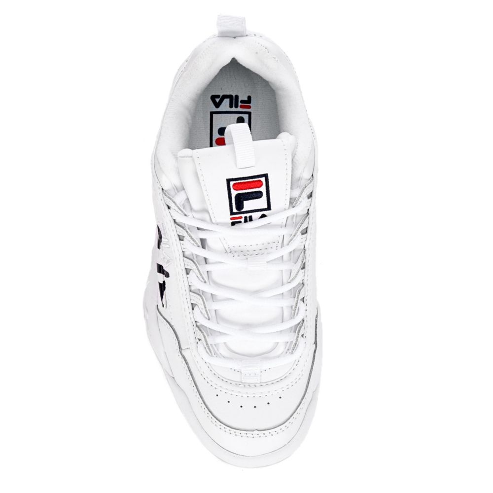 FILA Womens Disruptor Ii Premium Sneaker - WHITE