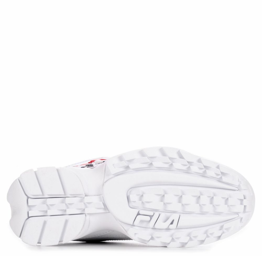 FILA Womens Disruptor Ii Premium Sneaker - WHITE