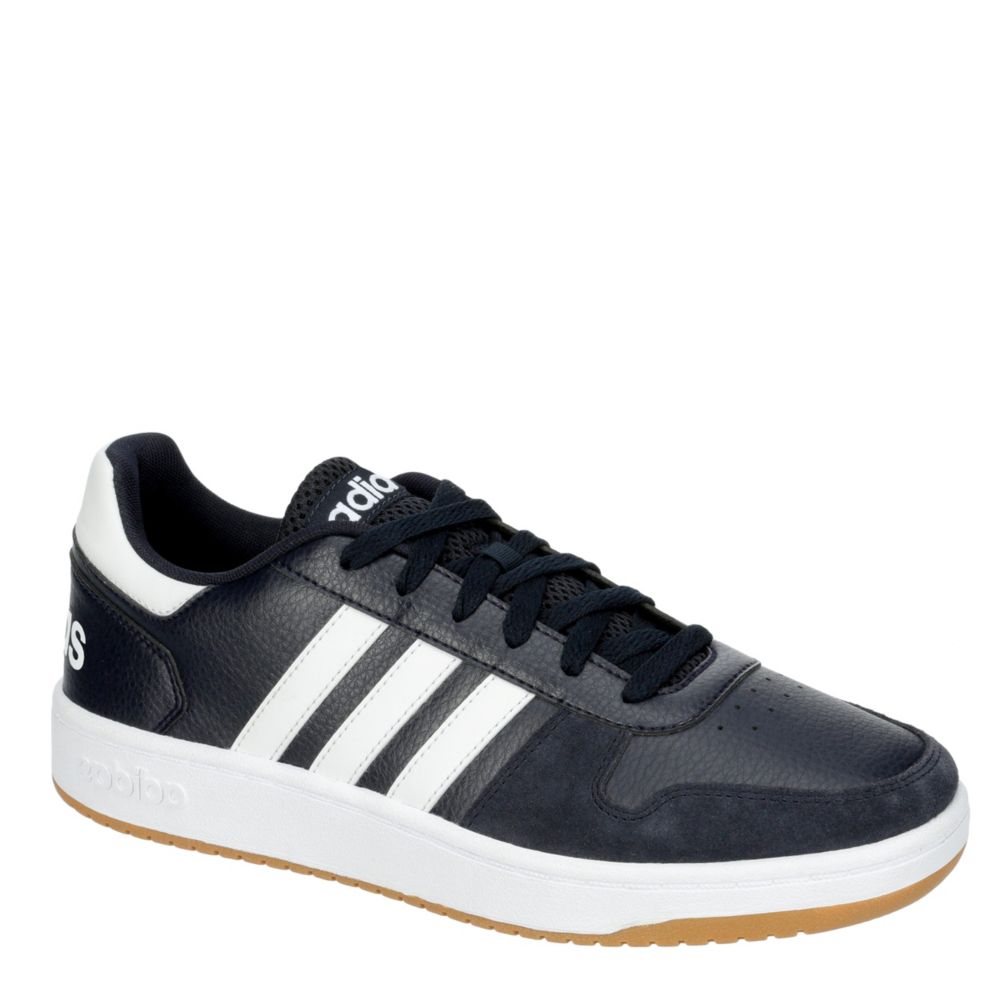 ADIDAS Mens Hoops 2.0 Sneaker - NAVY