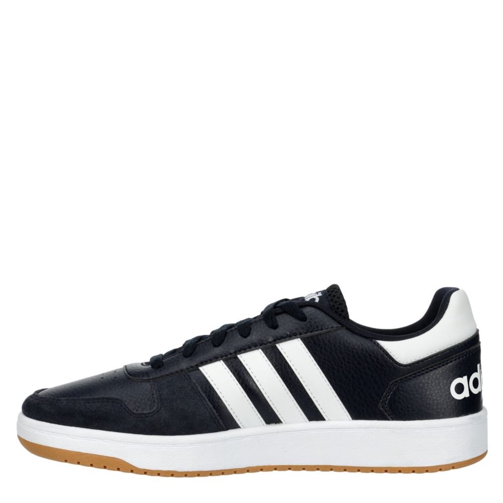 ADIDAS Mens Hoops 2.0 Sneaker - NAVY