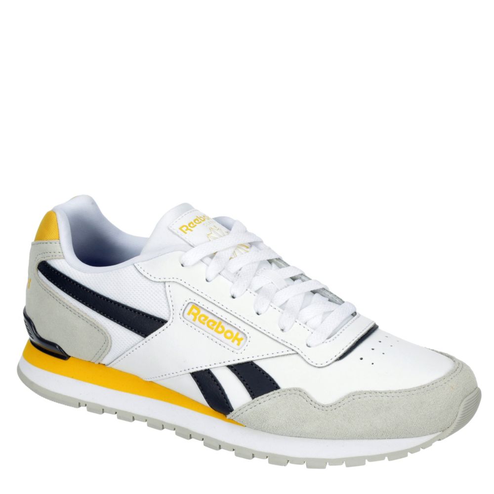 white reebok sneakers mens