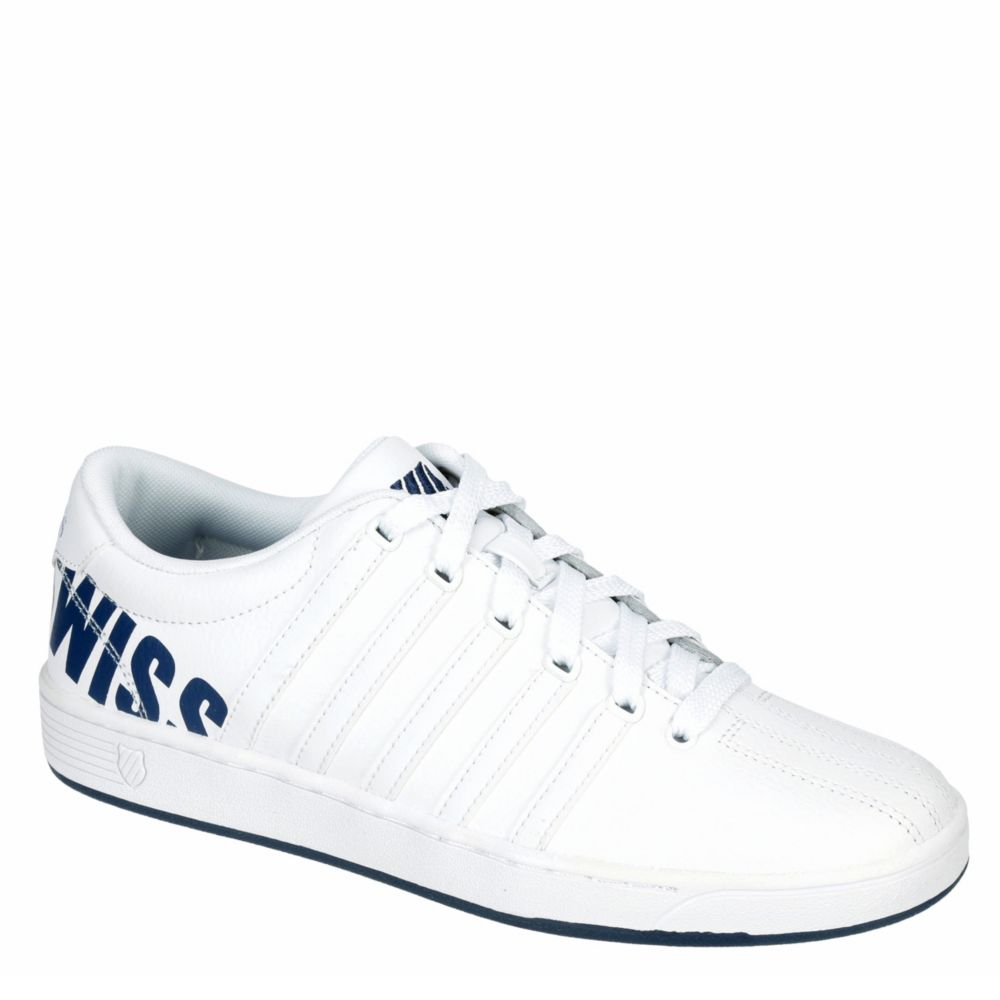 all white k swiss sneakers