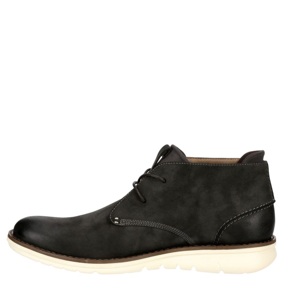 KENNETH COLE Mens Domino Chukka Boot - DARK GREY