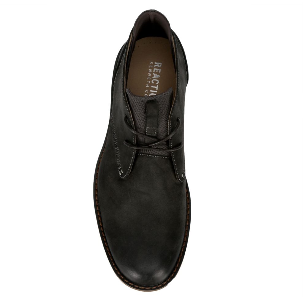 KENNETH COLE Mens Domino Chukka Boot - DARK GREY
