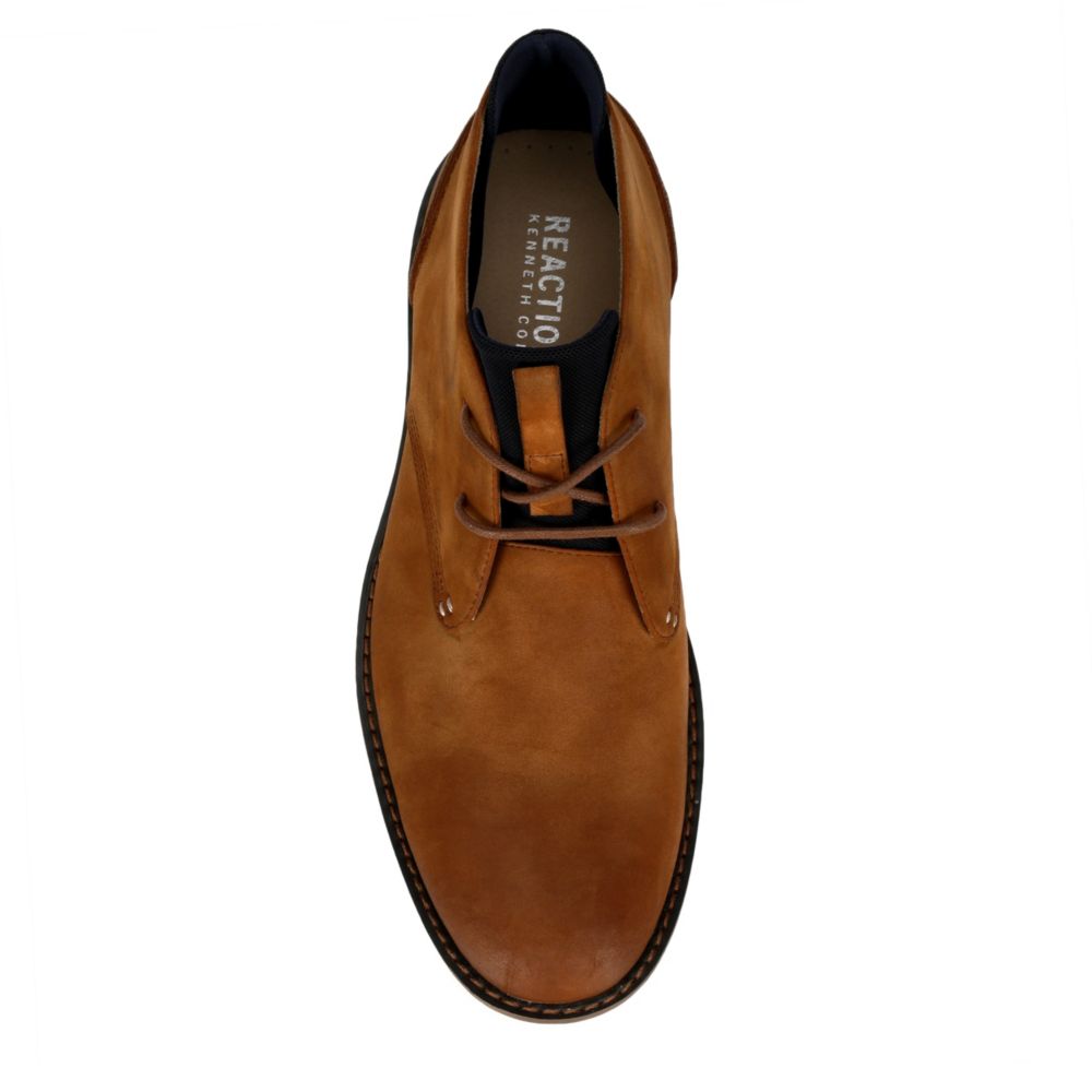 KENNETH COLE Mens Domino Chukka Boot - TAN