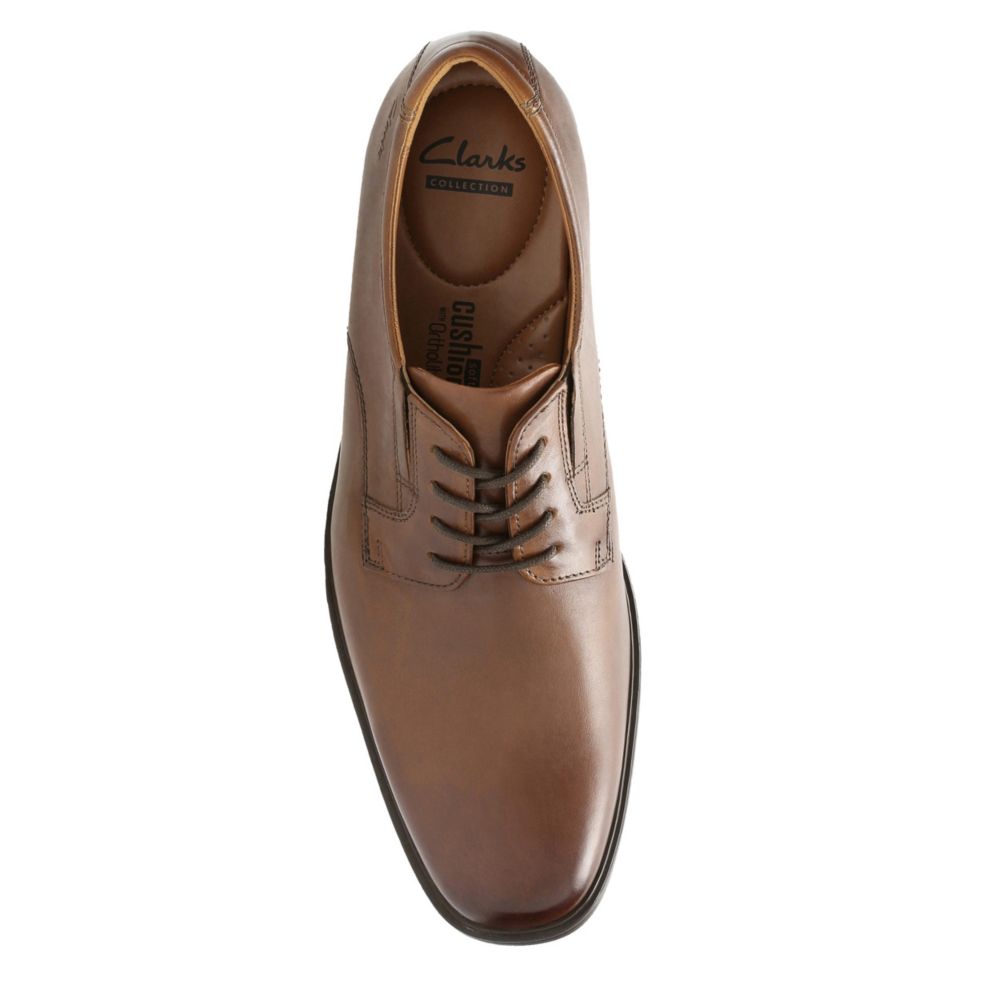 clarks men's tilden plain oxford